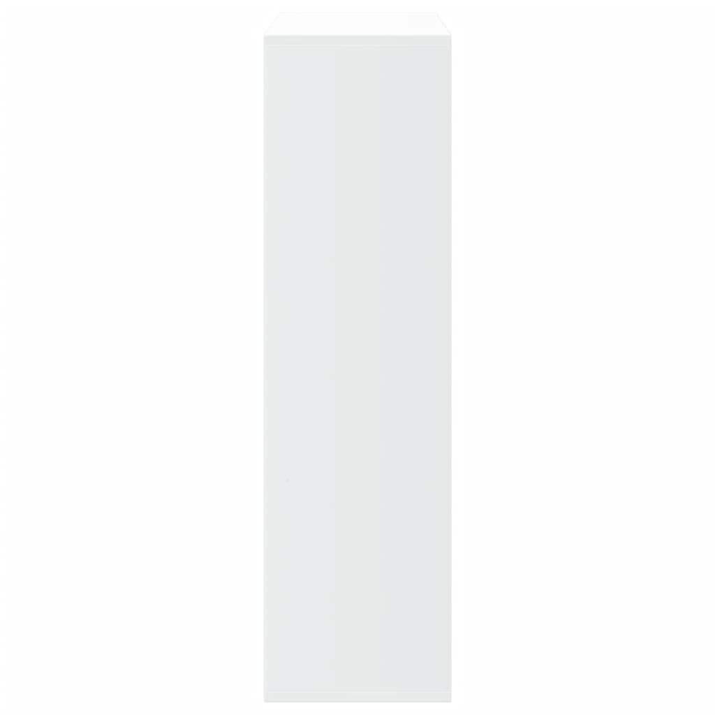 vidaXL Βιβλιοθήκη/Διαχωριστικό Χώρου Λευκό 69,5x29x103,5εκ. Επεξ. Ξύλο