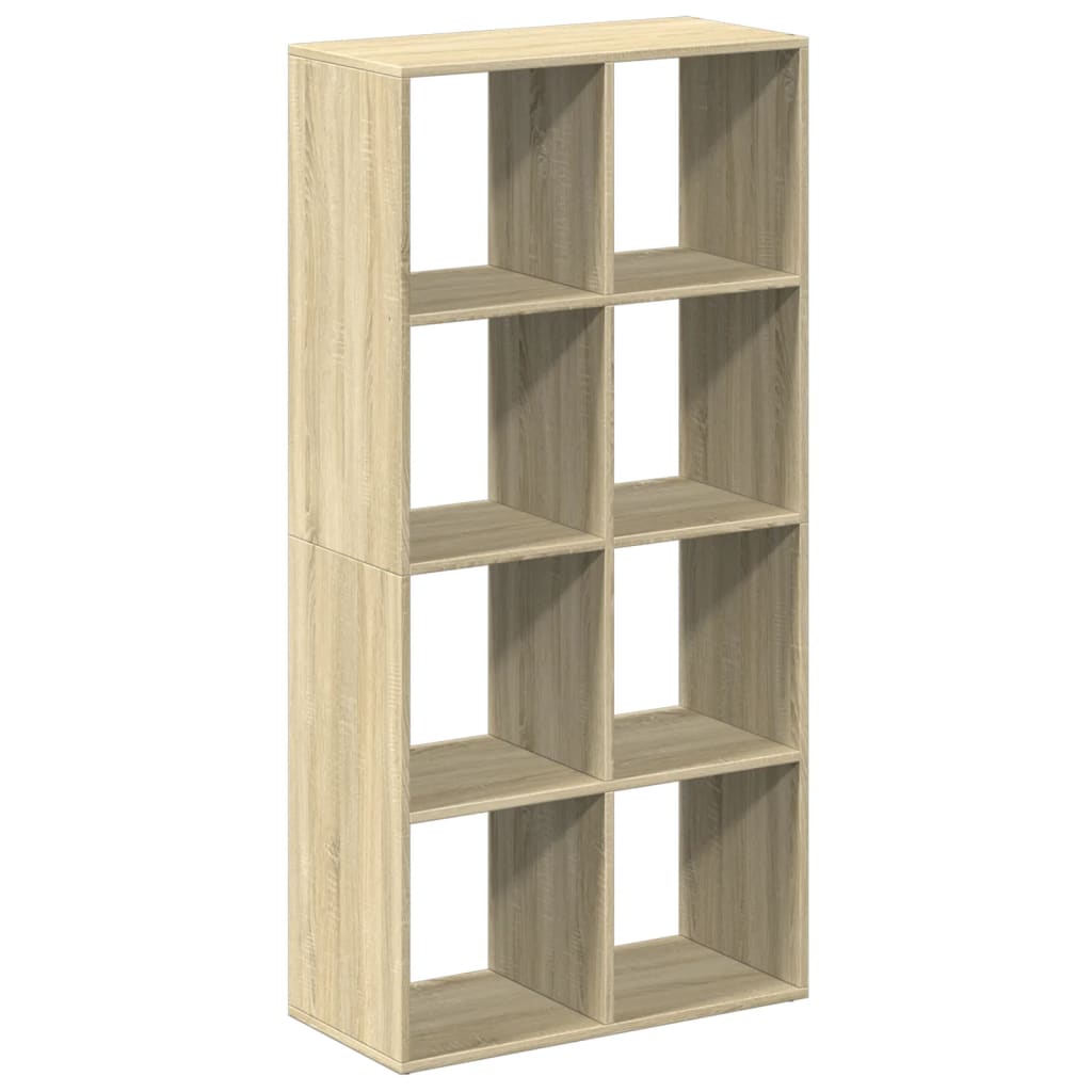vidaXL Βιβλιοθήκη/Διαχωριστικό Χώρου Δρυς 69,5x29x137,5εκ. Επεξ. Ξύλο