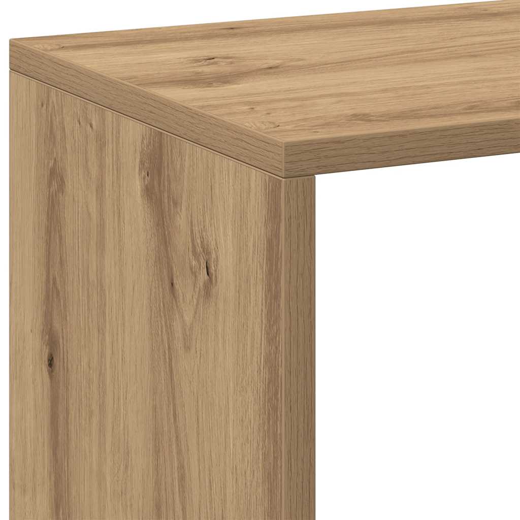 vidaXL Βιβλιοθήκη/Διαχωριστικό Χώρου Δρυς 67x25x161,5 εκ. Επεξ. Ξύλο