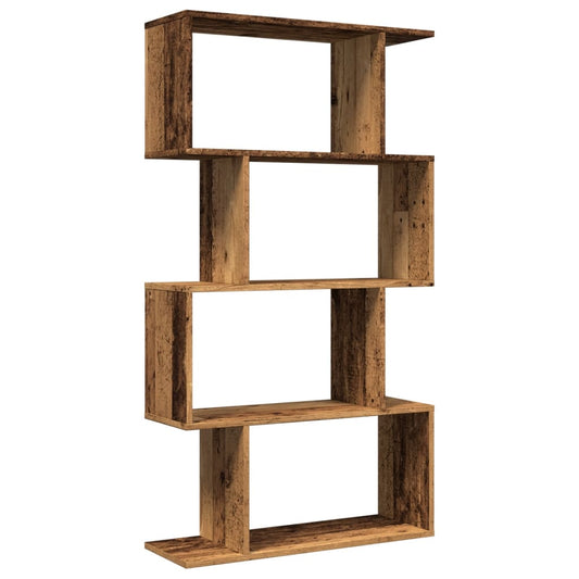 vidaXL Βιβλιοθήκη/Διαχωριστικό Χώρου 4 Επ. 70x24x129 εκ. Επ. Ξύλο
