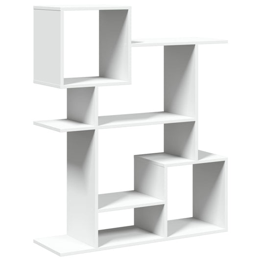vidaXL Βιβλιοθήκη/Διαχωριστικό Χώρου Λευκό 92x29x112 εκ. Επεξ. Ξύλο