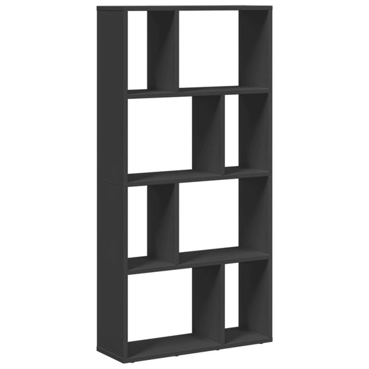 vidaXL Βιβλιοθήκη Μαύρη 60x20x120 εκ. από Επεξεργασμένο Ξύλο