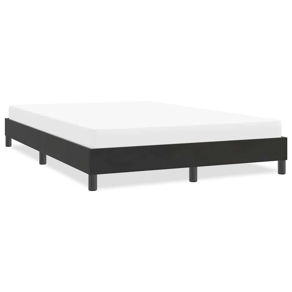 vidaXL Πλαίσιο κρεβατιού χωρίς στρώμα Μαύρο 140x210 cm Βελούδινο
