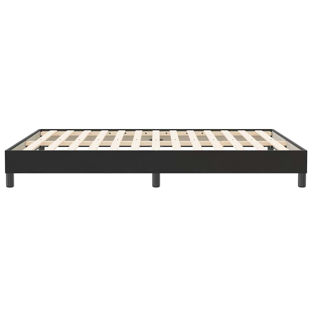 vidaXL Πλαίσιο κρεβατιού χωρίς στρώμα Μαύρο 160x210 cm Βελούδινο