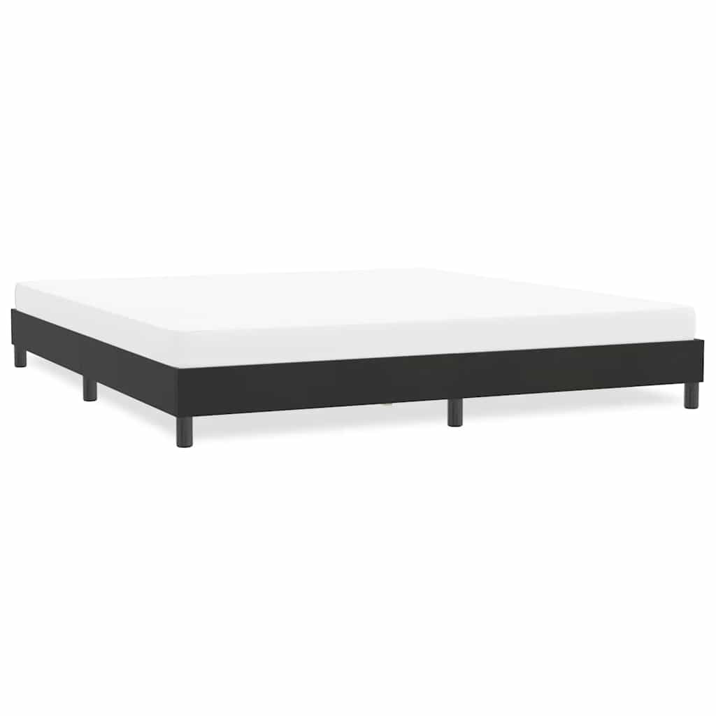 vidaXL Πλαίσιο κρεβατιού χωρίς στρώμα Μαύρο 180x210 cm Βελούδινο