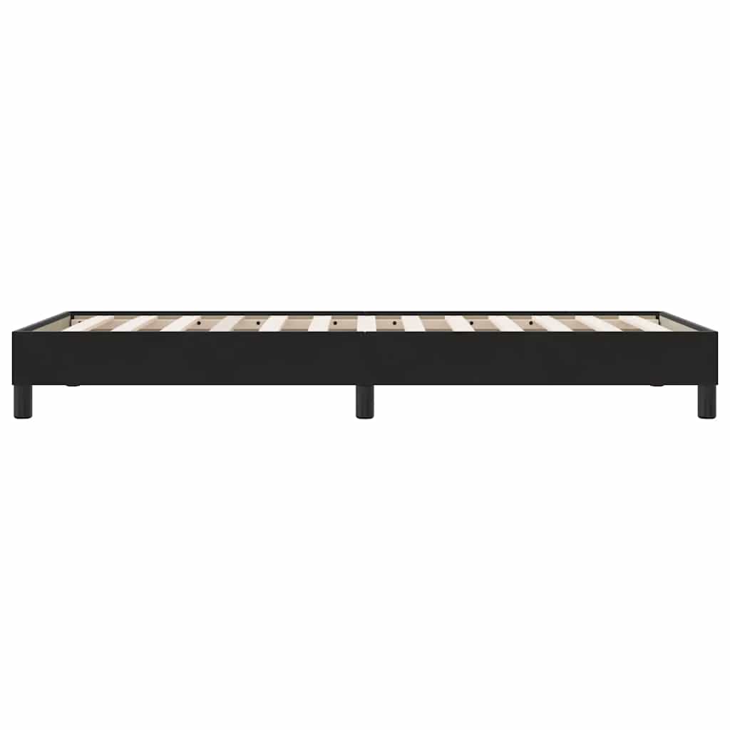vidaXL Πλαίσιο κρεβατιού χωρίς στρώμα Μαύρο 100x220 cm Βελούδινο