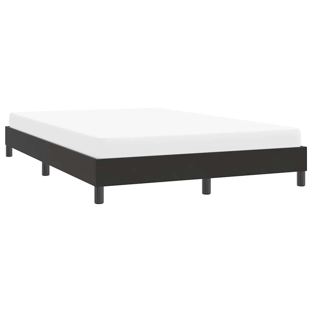 vidaXL Πλαίσιο κρεβατιού χωρίς στρώμα Μαύρο 140x220 cm Βελούδινο