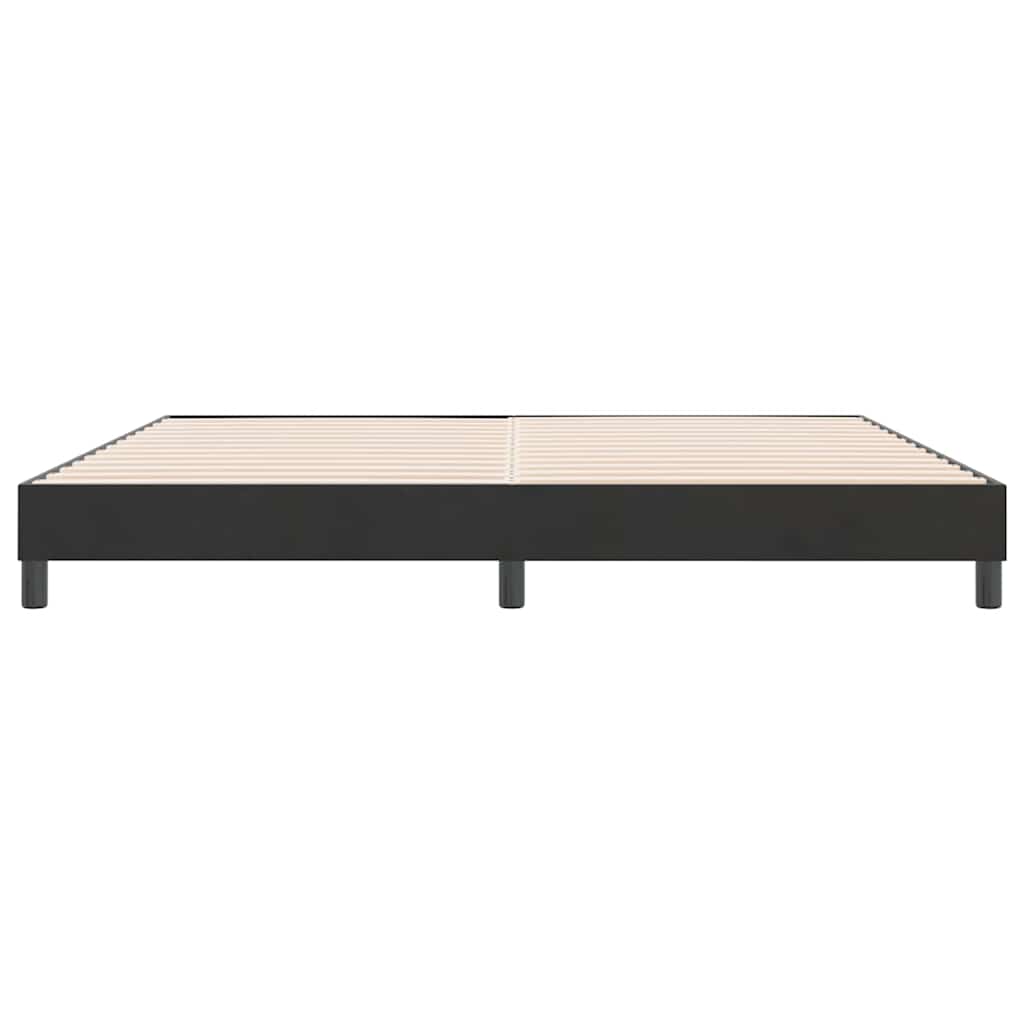 vidaXL Πλαίσιο κρεβατιού χωρίς στρώμα Μαύρο 180x220 cm Βελούδινο