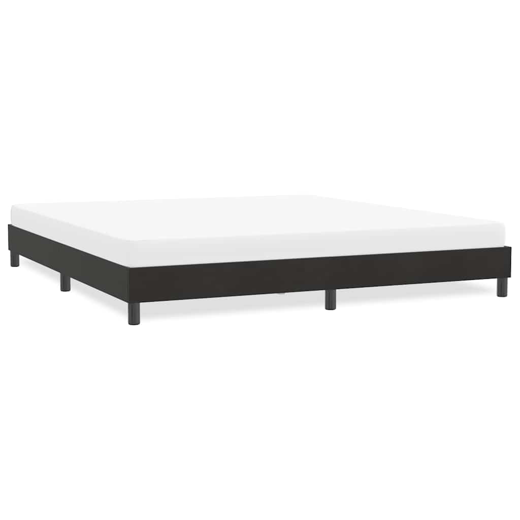 vidaXL Πλαίσιο κρεβατιού χωρίς στρώμα Μαύρο 180x220 cm Βελούδινο
