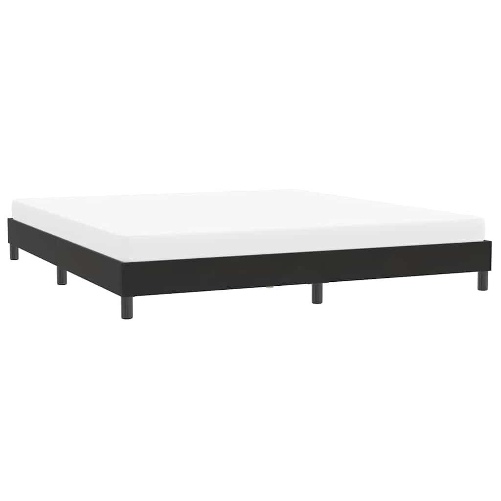 vidaXL Πλαίσιο κρεβατιού χωρίς στρώμα Μαύρο 200x220 cm Βελούδινο