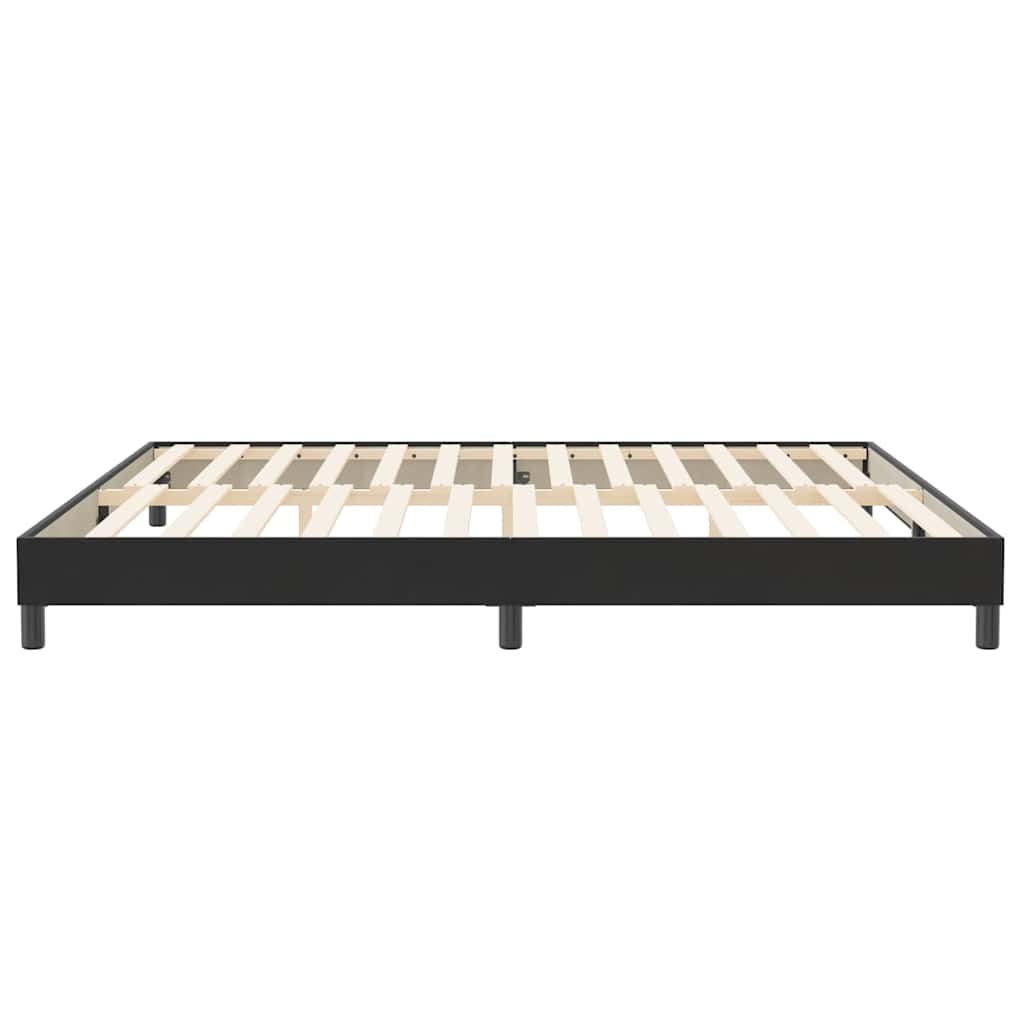 vidaXL Πλαίσιο κρεβατιού χωρίς στρώμα Μαύρο 200x220 cm Βελούδινο