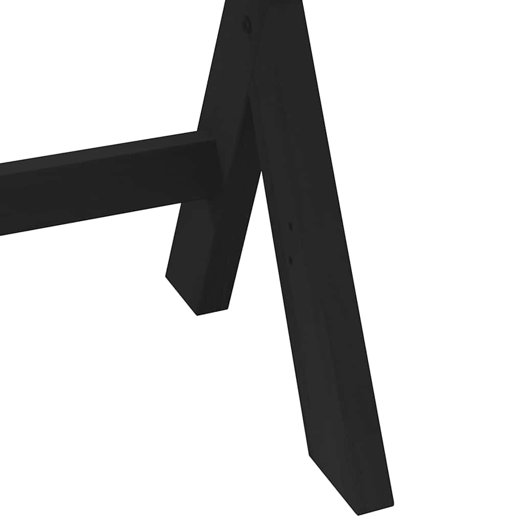 vidaXL Γραφείο NOAIN με πόδια σχήματος X 120x50x75 cm μασίφ ξύλο πεύκο