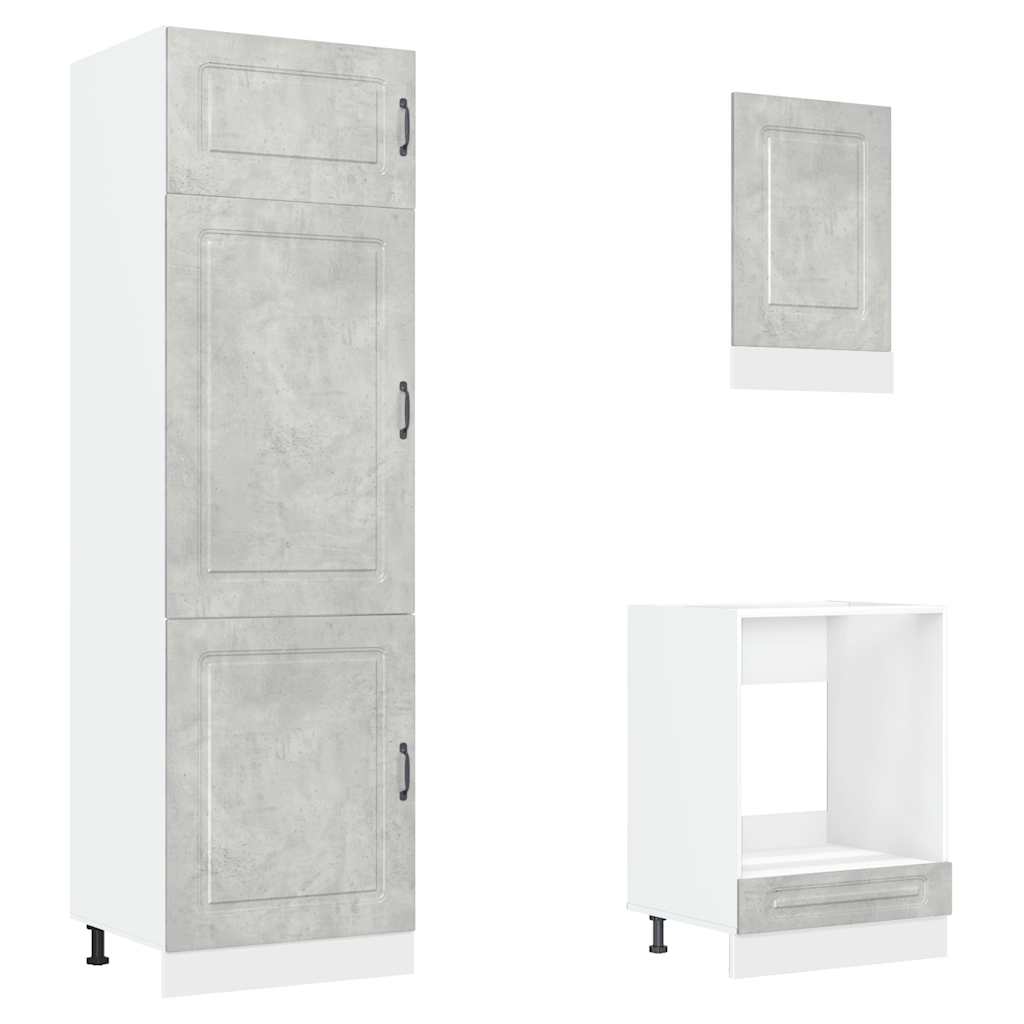 vidaXL Σετ Ντουλάπια Κουζίνας 7 Τεμαχίων Kalmar Επεξεργασμένο Ξύλο