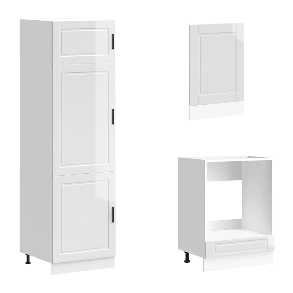 vidaXL Σετ Ντουλάπια Κουζίνας 7 Τεμαχίων Kalmar Επεξεργασμένο Ξύλο