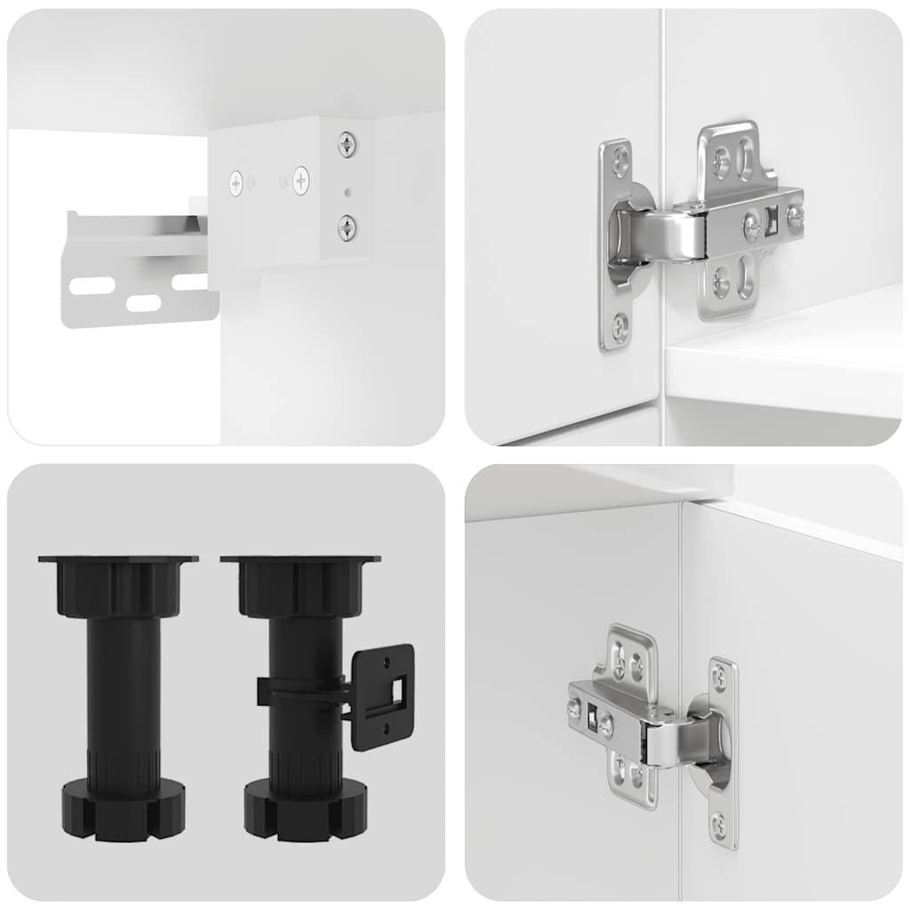 vidaXL Σετ Ντουλάπια Κουζίνας 7 Τεμαχίων Kalmar Επεξεργασμένο Ξύλο