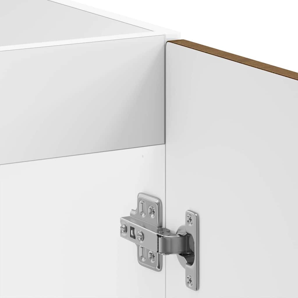 vidaXL Ντουλάπα Κουζίνας με πόρτα Kalmar Καφέ δρυς 80 x 46 x 81,5 εκ