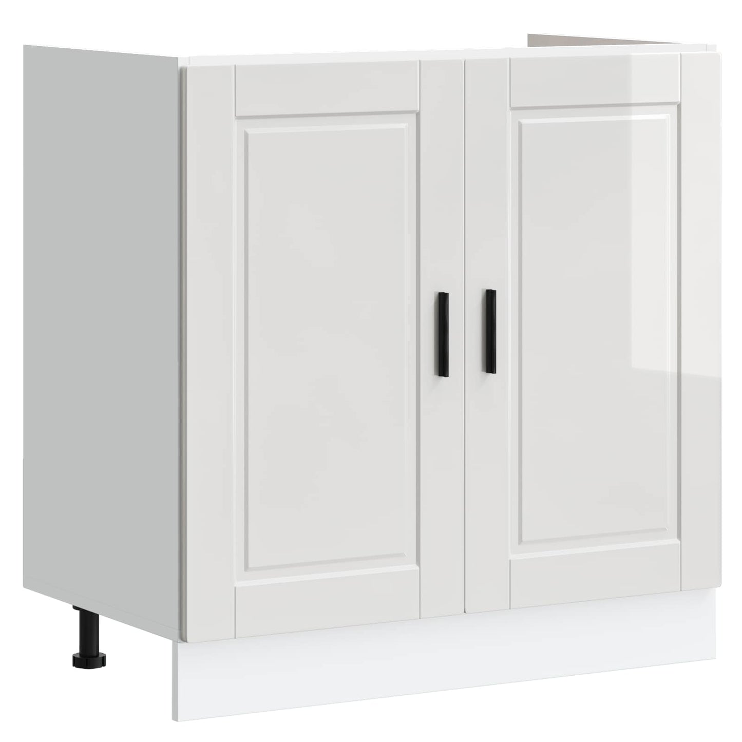 vidaXL Βάση νιπτήρα Porto 2 τεμ. Λευκό 80 x 46 x 81,5 εκ