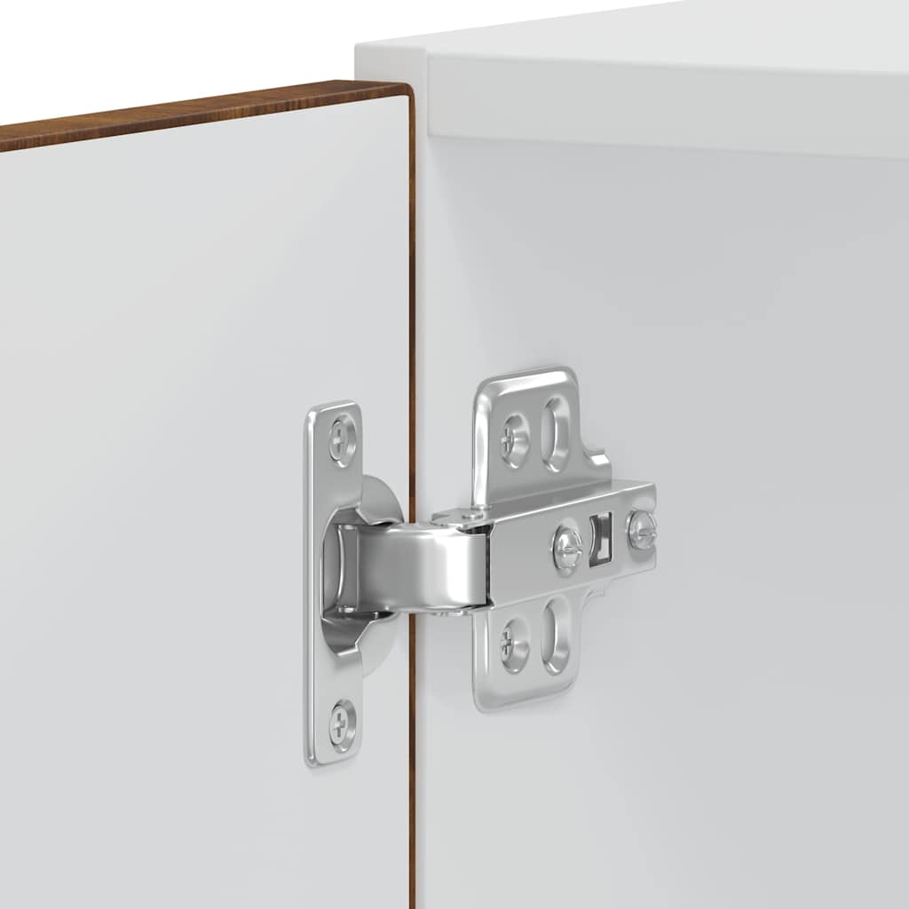 vidaXL Ντουλάπια Φούρνου 2 τεμ. "Kalmar" από Καπνιστή Δρυ με Τεχνητή Δρύ