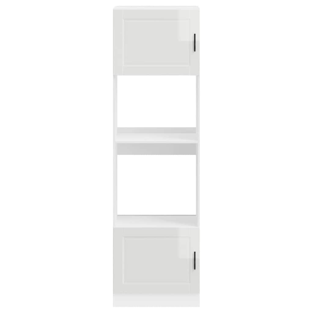 vidaXL Ντουλάπια φούρνου 2 τεμ. Porto Λευκά από Επεξεργασμένο Ξύλο