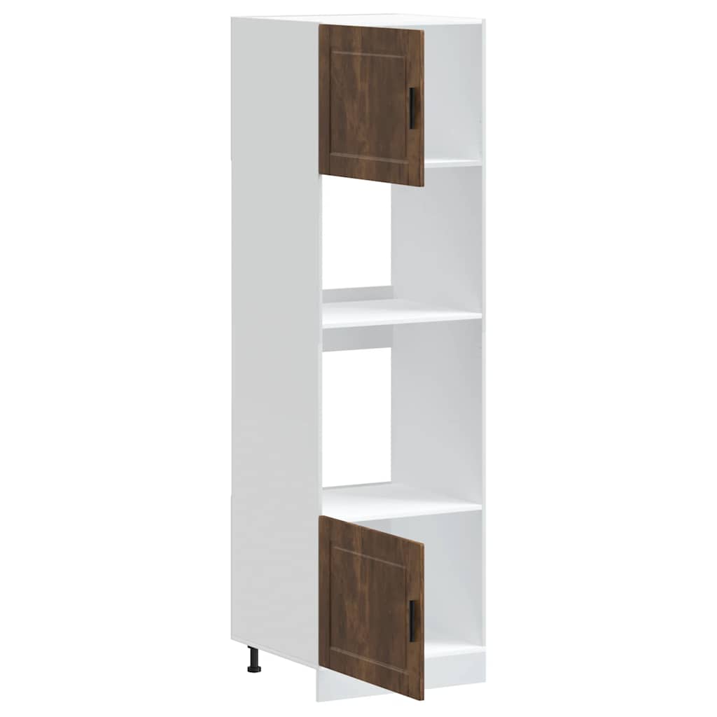 vidaXL Ντουλάπια φούρνου 2 τεμ. Porto από Επεξεργασμένο Ξύλο