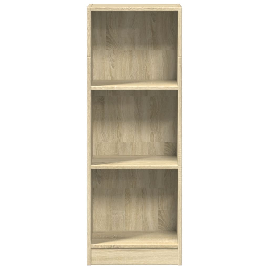 vidaXL Βιβλιοθήκη Sonoma Δρυς 40x24x109 εκ. από Επεξεργασμένο Ξύλο