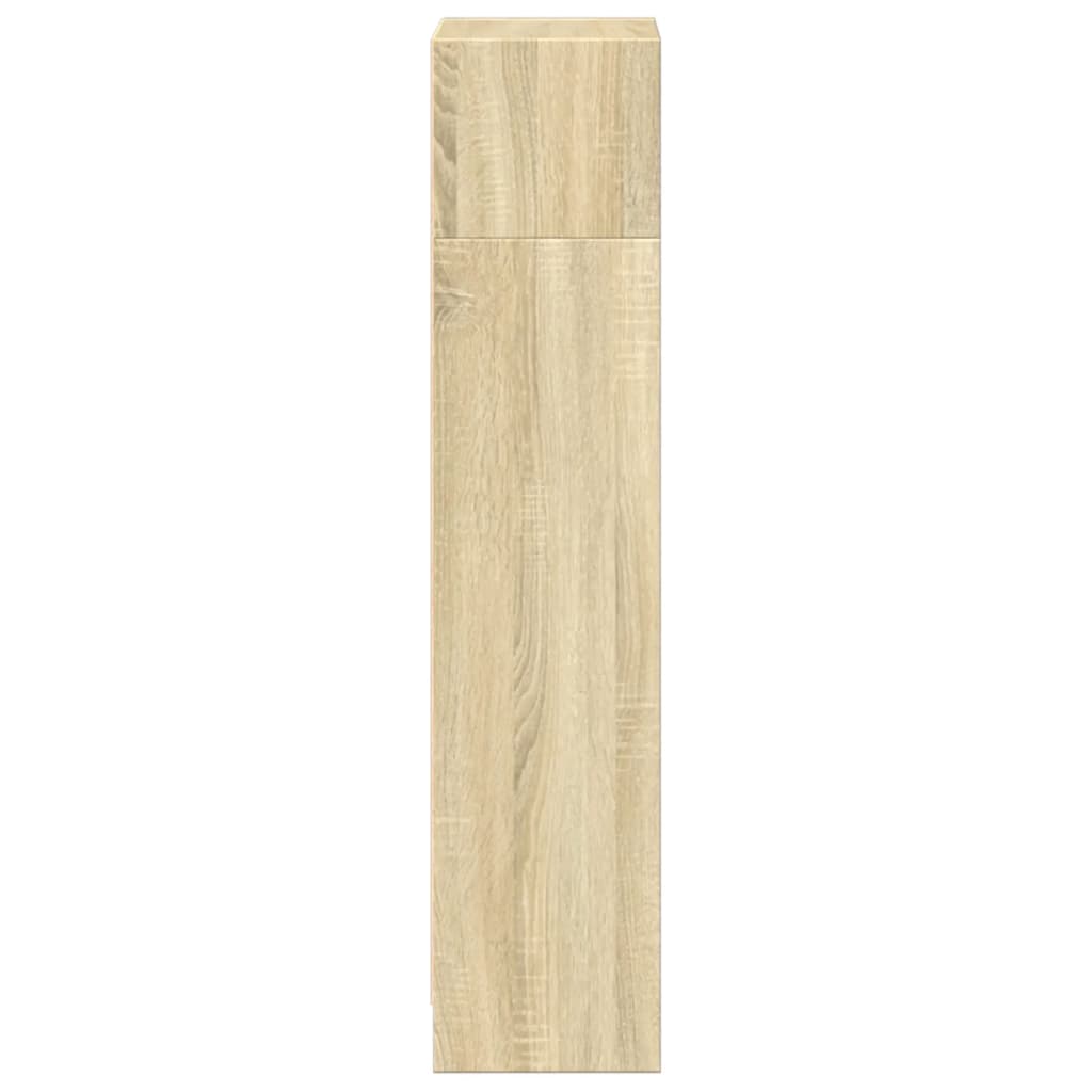 vidaXL Βιβλιοθήκη Sonoma Δρυς 40x24x109 εκ. από Επεξεργασμένο Ξύλο