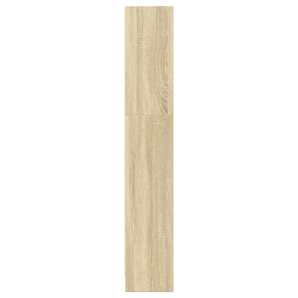 vidaXL Βιβλιοθήκη Sonoma Δρυς 40x24x143 εκ. από Επεξεργασμένο Ξύλο