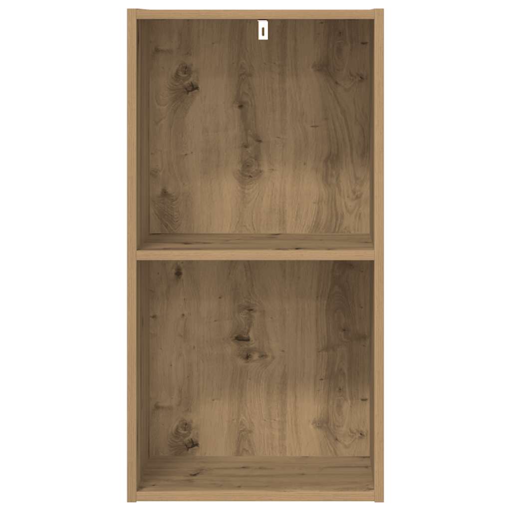 vidaXL Βιβλιοθήκη Αρτισιανή Δρυς 40x30x77 εκ. από Επεξεργασμένο Ξύλο