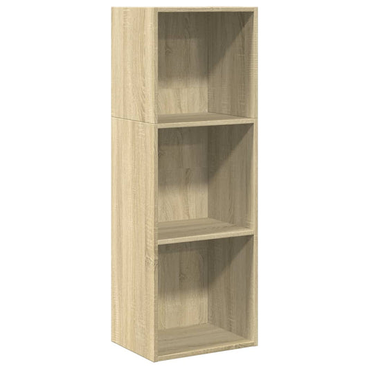 vidaXL Βιβλιοθήκη Sonoma Δρυς 40x30x114 εκ. από Επεξεργασμένο Ξύλο