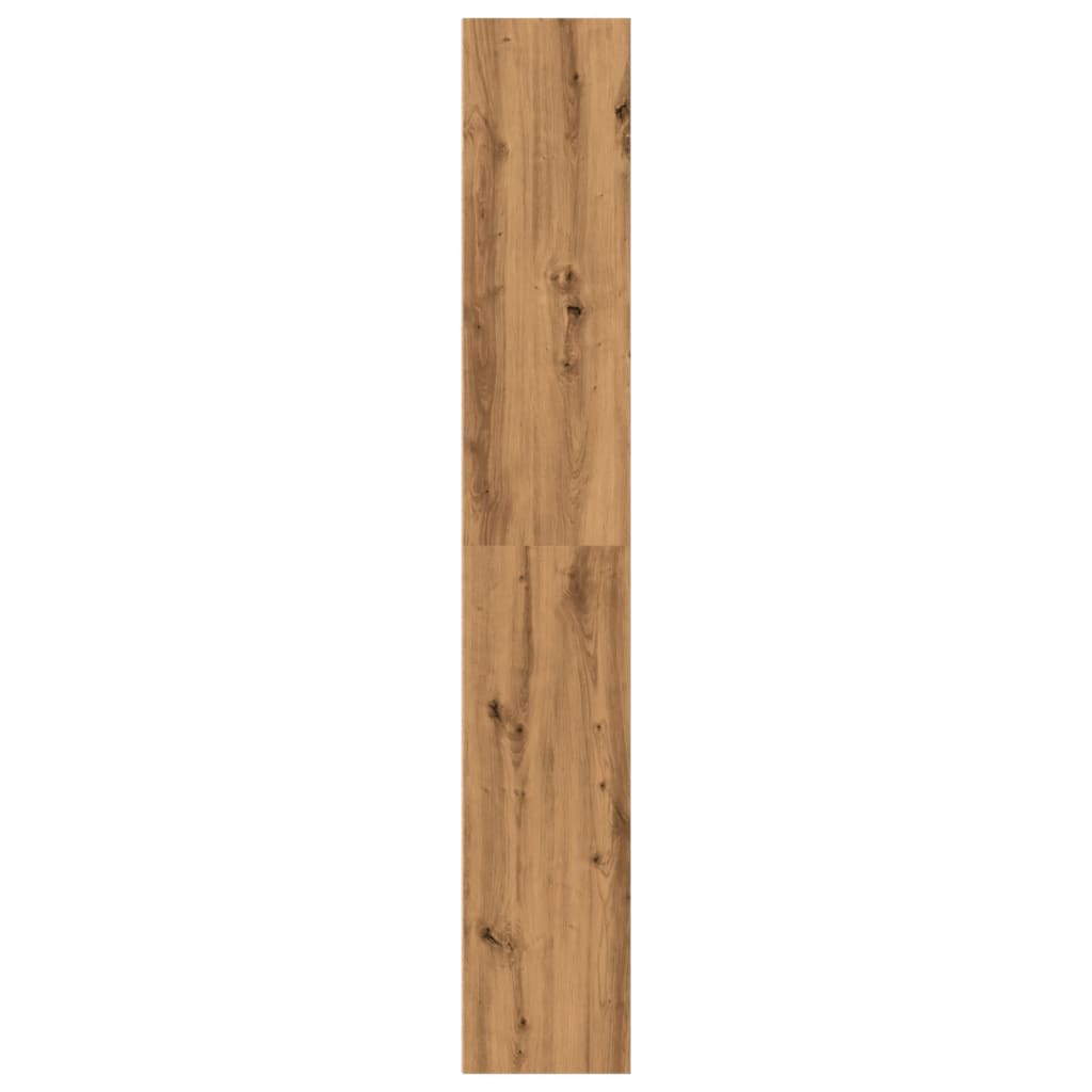 vidaXL Βιβλιοθήκη Αρτισιανή Δρυς 40x30x189 εκ. από Επεξεργασμένο Ξύλο