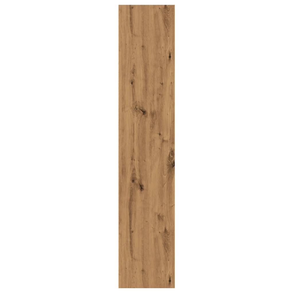 vidaXL Βιβλιοθήκη Αρτισιανή Δρυς 60x30x152 εκ. από Επεξεργασμένο Ξύλο