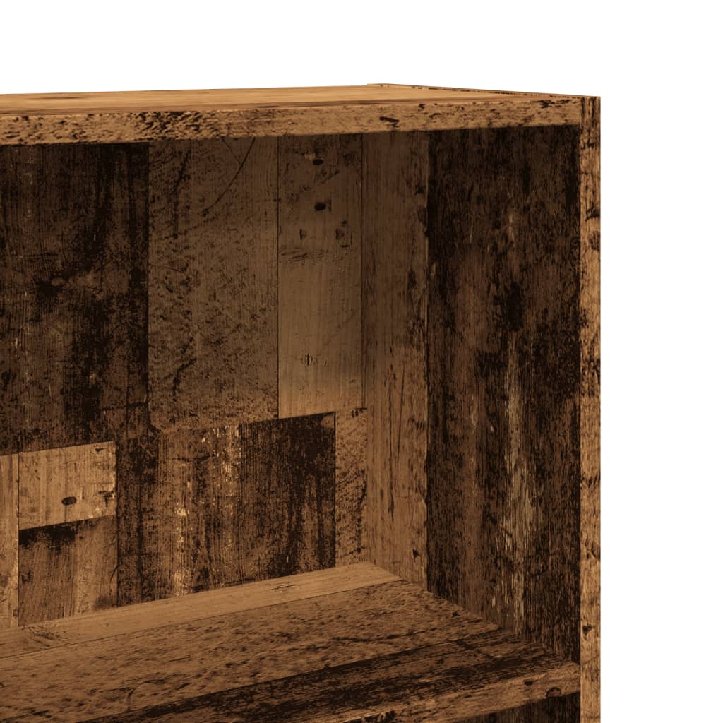 vidaXL Βιβλιοθήκη Όψη Παλαιού Ξύλου 80x30x114 εκ. Επεξεργασμένο Ξύλο