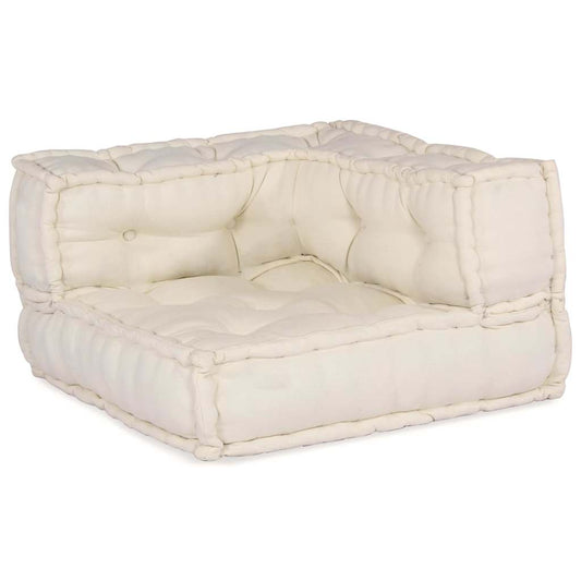 vidaXL Αρθρωτός Καναπές 3 pcs Κρεμ 70 x 70 x 56 εκ ύφασμα