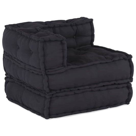 vidaXL Αρθρωτός Καναπές 2 pcs Ανθρακί 70 x 70 x 56 εκ ύφασμα
