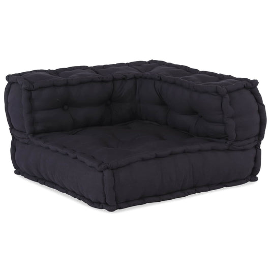 vidaXL Μονάδα Μοντέρνου Καναπέ 4 pcs Ανθρακί Ύφασμα
