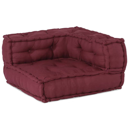 vidaXL Αρθρωτός Καναπές 3 pcs Καφετί 70 x 70 x 56 εκ ύφασμα