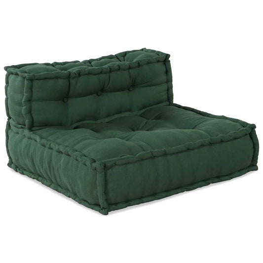 vidaXL Αρθρωτός Καναπές 4 pcs Πράσινο 70 x 70 x 56 εκ ύφασμα