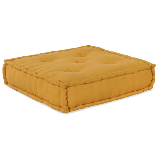 vidaXL Αρθρωτός Καναπές 4 pcs Κίτρινο 70 x 70 x 56 εκ ύφασμα