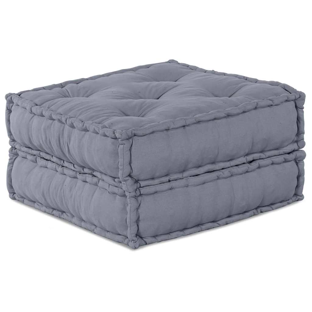 vidaXL Μονάδα Μοντέρνου Καναπέ 2 pcs Ύφασμα Γκρι 140 x 70 x 36 εκ