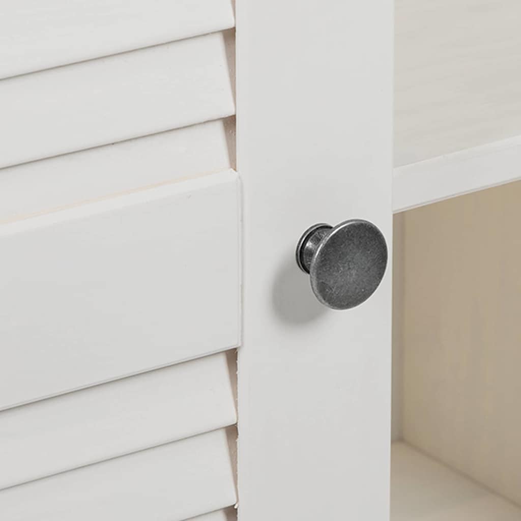 vidaXL Ντουλάπι Μπάνιου με αποθήκευση VIGO Λευκό 67.5 x 34 x 110 εκ.