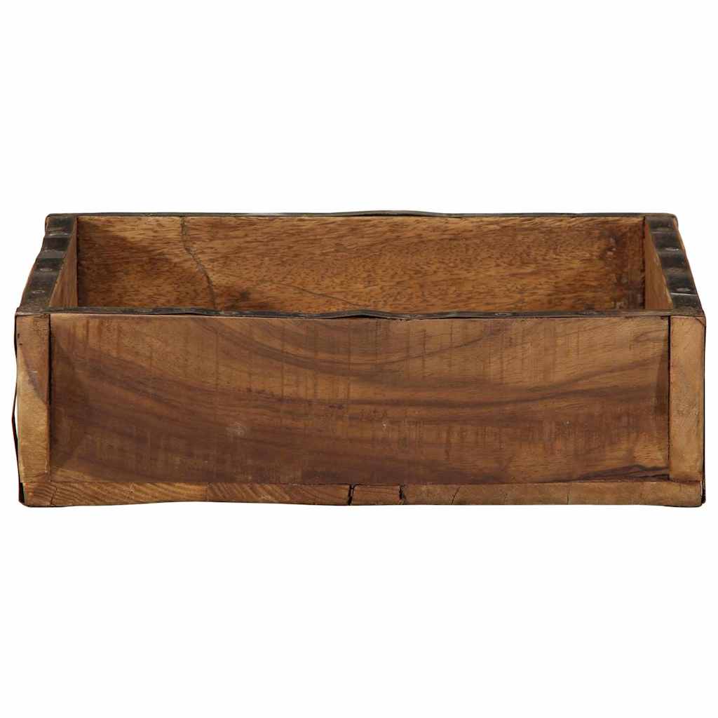 vidaXL Δίσκος 31x29x10 εκ. Από ανακυκλωμένο ξύλο