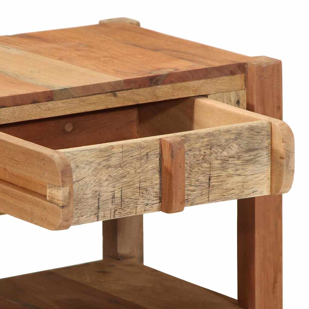 vidaXL Ντουλάπι TV Καφέ 83 x 33 x 46 εκ. Στερεό Ανακτηθέν Ξύλο