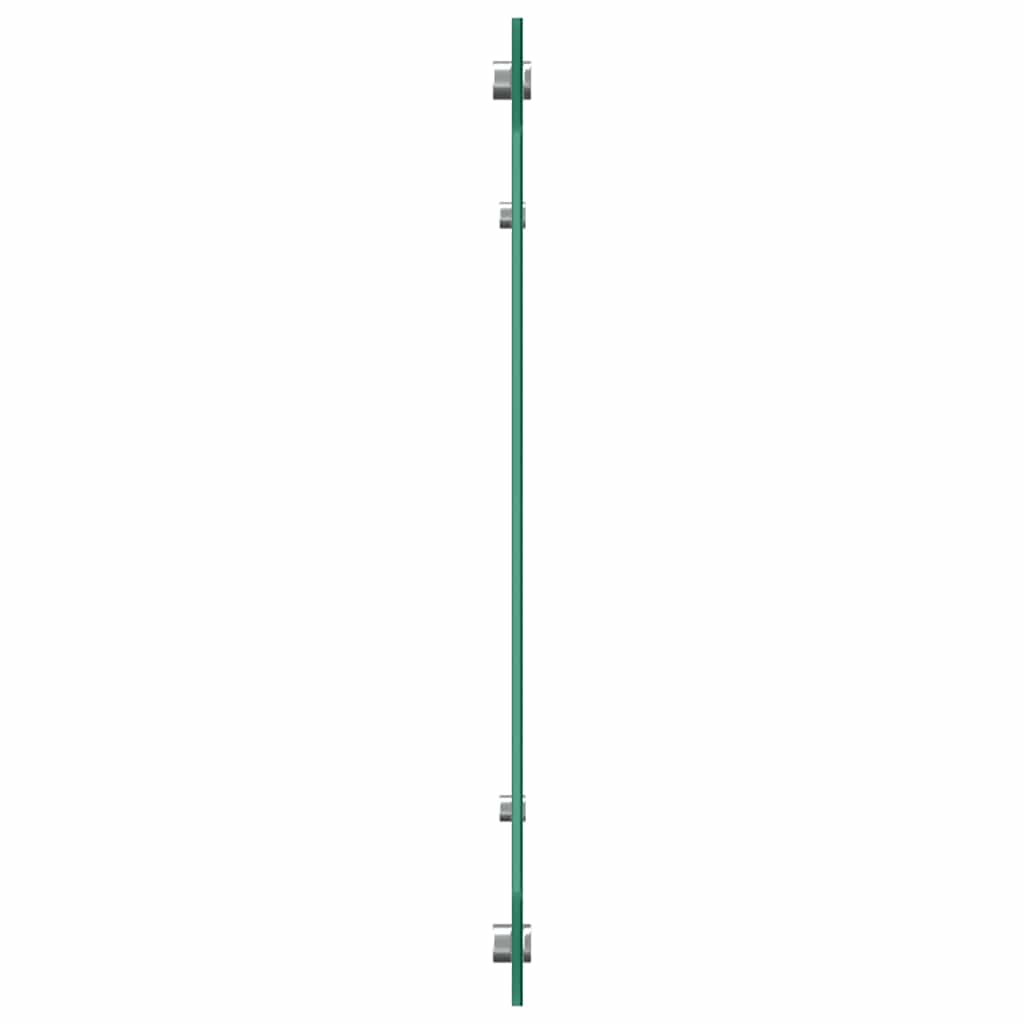 vidaXL Πλάτες Κουζίνας 2 τεμ. Λευκές 70 x 40 εκ. από Ψημένο Γυαλί