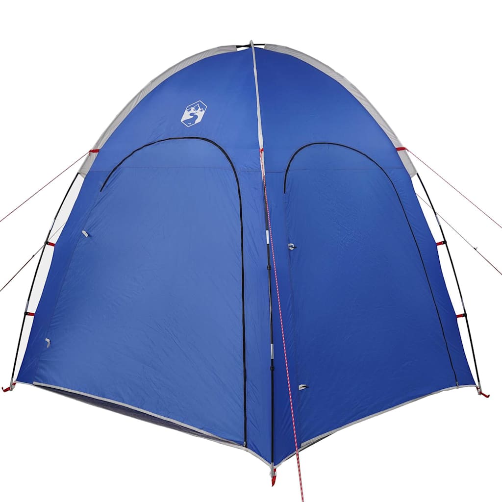vidaXL Πισίνα Σκηνή με στέγη Αζούρ μπλε 366 x 305 x 231 cm Πολυεστέρας