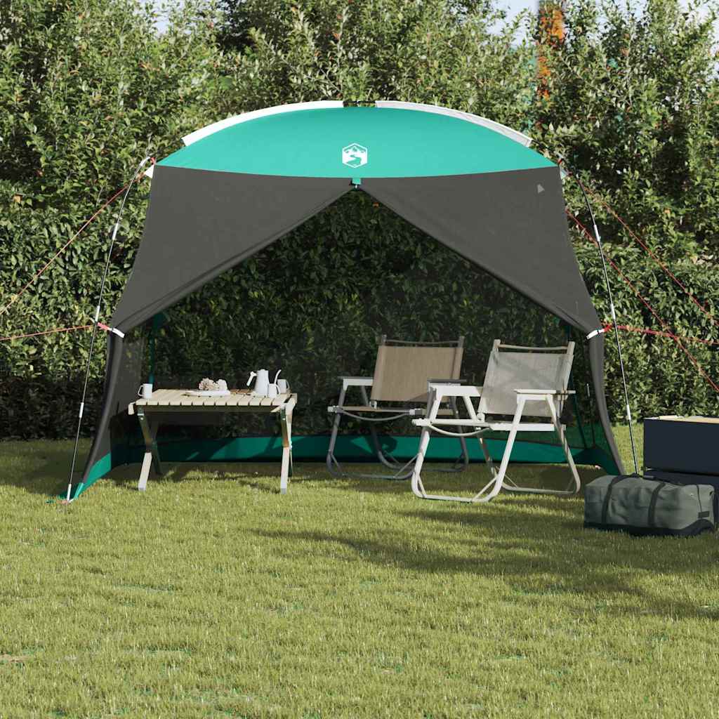 vidaXL Σκηνές Πράσινο της θάλασσας 320 x 320 x 218 εκ. Πολυεστέρας