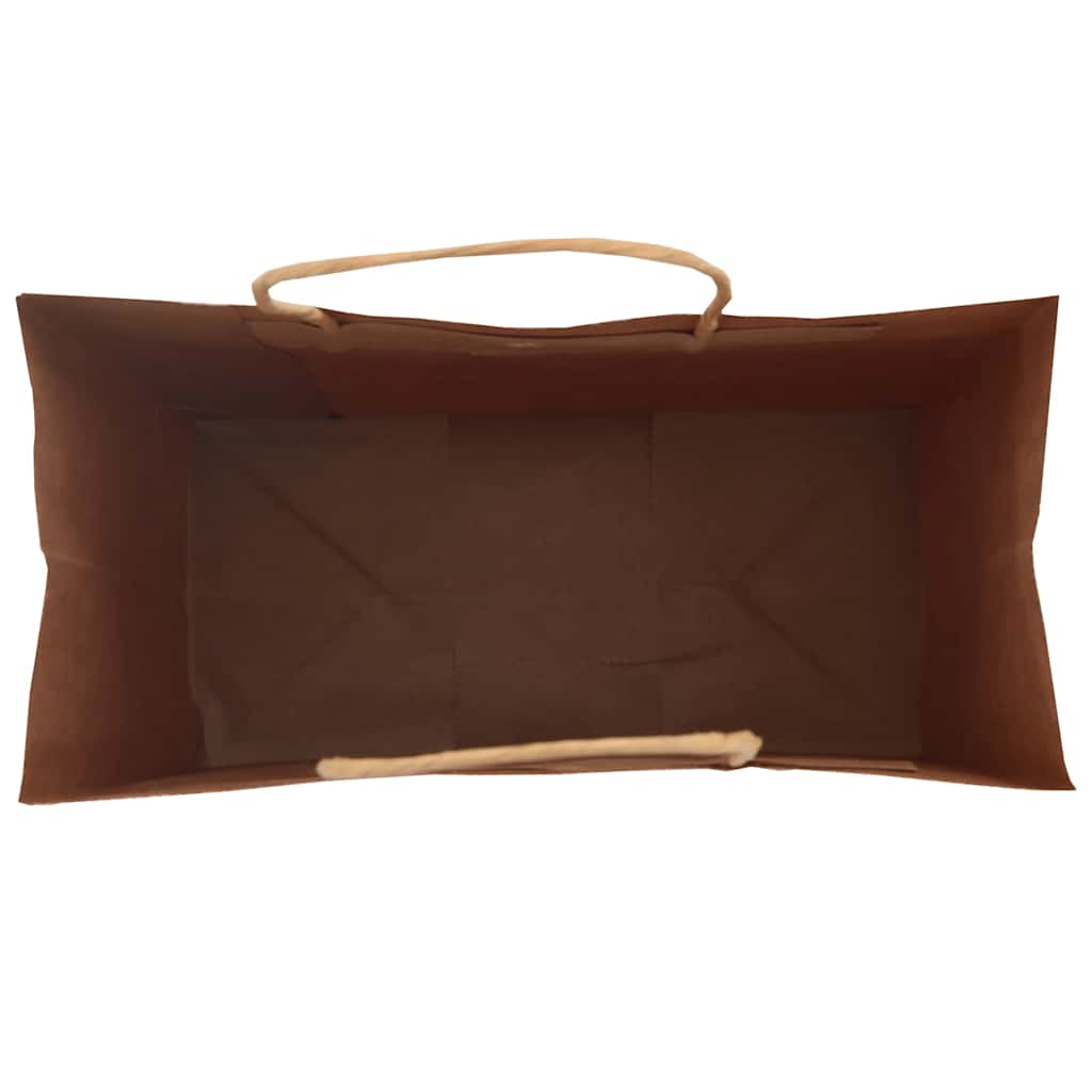 vidaXL Χάρτινες σακούλες 250 τεμάχια με χερούλια Μπλε 21x11x31 εκ.