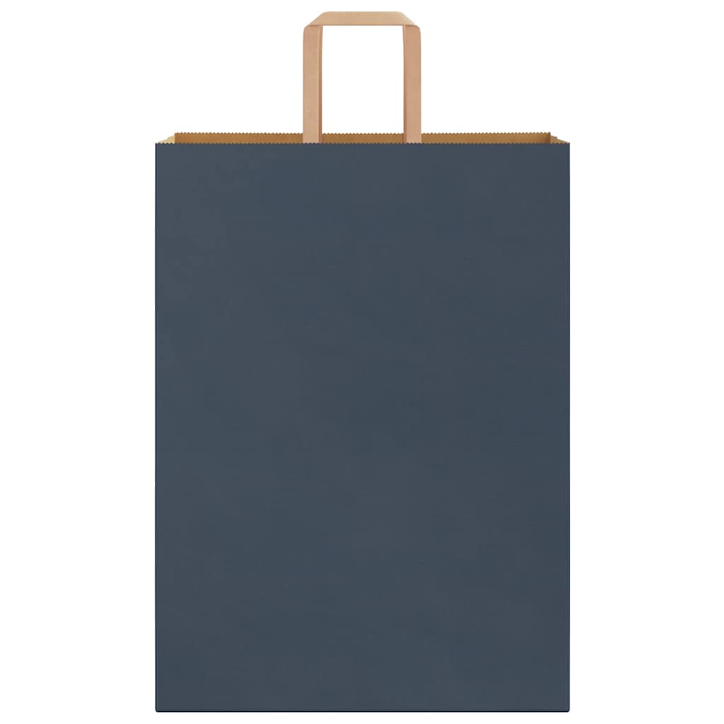 vidaXL Χάρτινες σακούλες 250 τεμάχια με χερούλια Μπλε 32x17x44 εκ.