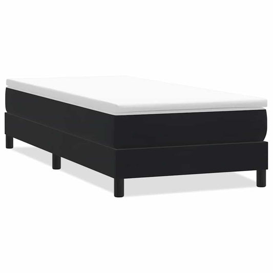 vidaXL Box Spring Κρεβάτι χωρίς στρώμα Μαύρο 80x210 cm Βελούδινο