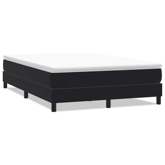 vidaXL Box Spring Κρεβάτι χωρίς στρώμα Μαύρο 140x210 cm Βελούδινο