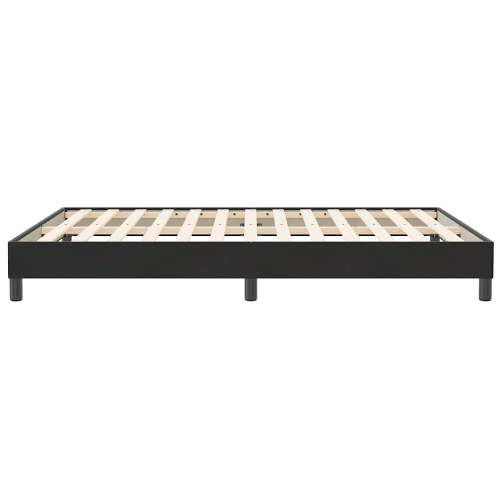 vidaXL Box Spring Κρεβάτι χωρίς στρώμα Μαύρο 140x210 cm Βελούδινο